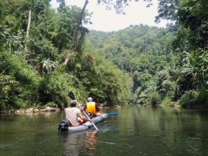 kayaking, luang namtha, laos, river, national park